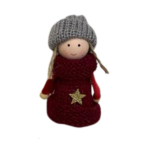 Handgemaakt Gehaakt Popje met Muts en Jurk - Zerostok - Opkoper